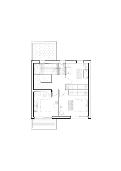 rénovation Villa maison Occitanie Kore architecte plan