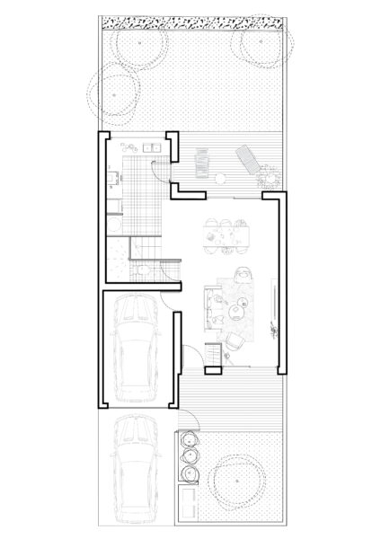 rénovation Villa maison Occitanie Kore architecte plan