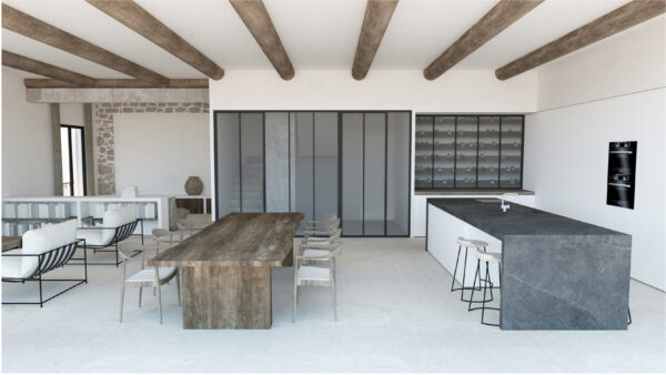 Réhabilitation Villa Béziers image kore architect maison